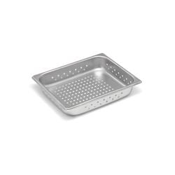 Sartén para mesa de vapor Vollrath, perforada, tamaño 1/2 "Super Pan V", 2.5" de profundidad - 30223