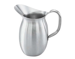 Jarra Vollrath de 2 1/8 cuartos de galón de acero inoxidable, NSF - 82020