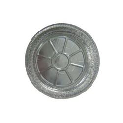 Contenedor de aluminio Western Plastics, redondo de 18 cm con tapa - CS