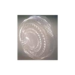Western Plastics Foil Tray Dome Lid, 18" Round - Clear - 5318