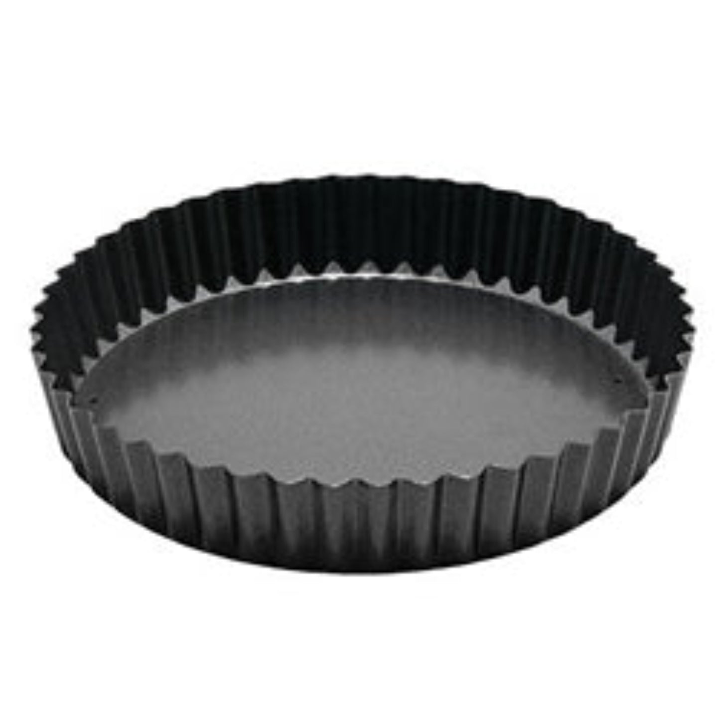 Winco 8" Tart Quiche Pan Non-Stick Carbon Steel with Removable Bottom - FQP-8 Winco