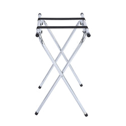 Tray Stand, 31", Chrome Winco