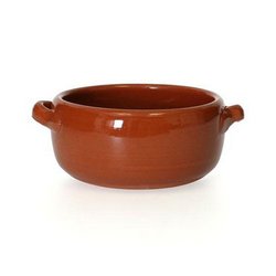 Tazón de sopa de arcilla de 5" 1-3/4 taza