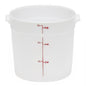 Recipiente para alimentos Cambro, redondo, 6 cuartos, blanco - CAMRFS6148