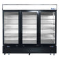 Atosa Bottom Mount 3 Glass Door Merchandiser Freezer 68 Cu. Ft. - MCF8728GR