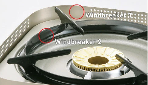 Iwatani Portable Butane Stove Brass Burner CSA 15,000 BTU 35FW