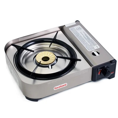Iwatani Portable Butane Stove Brass Burner CSA 15,000 BTU 35FW