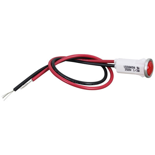 381079 - SIGNAL LIGHT 1/2" RED 250V