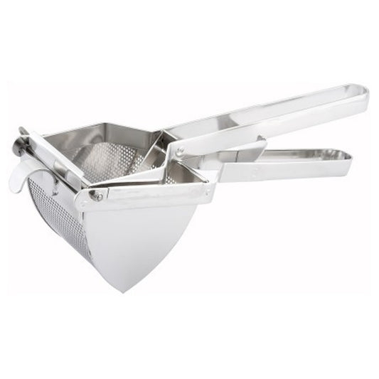 Winco Heavy-Duty Stainless Steel Potato Ricer Square 17" Commercial PR-16