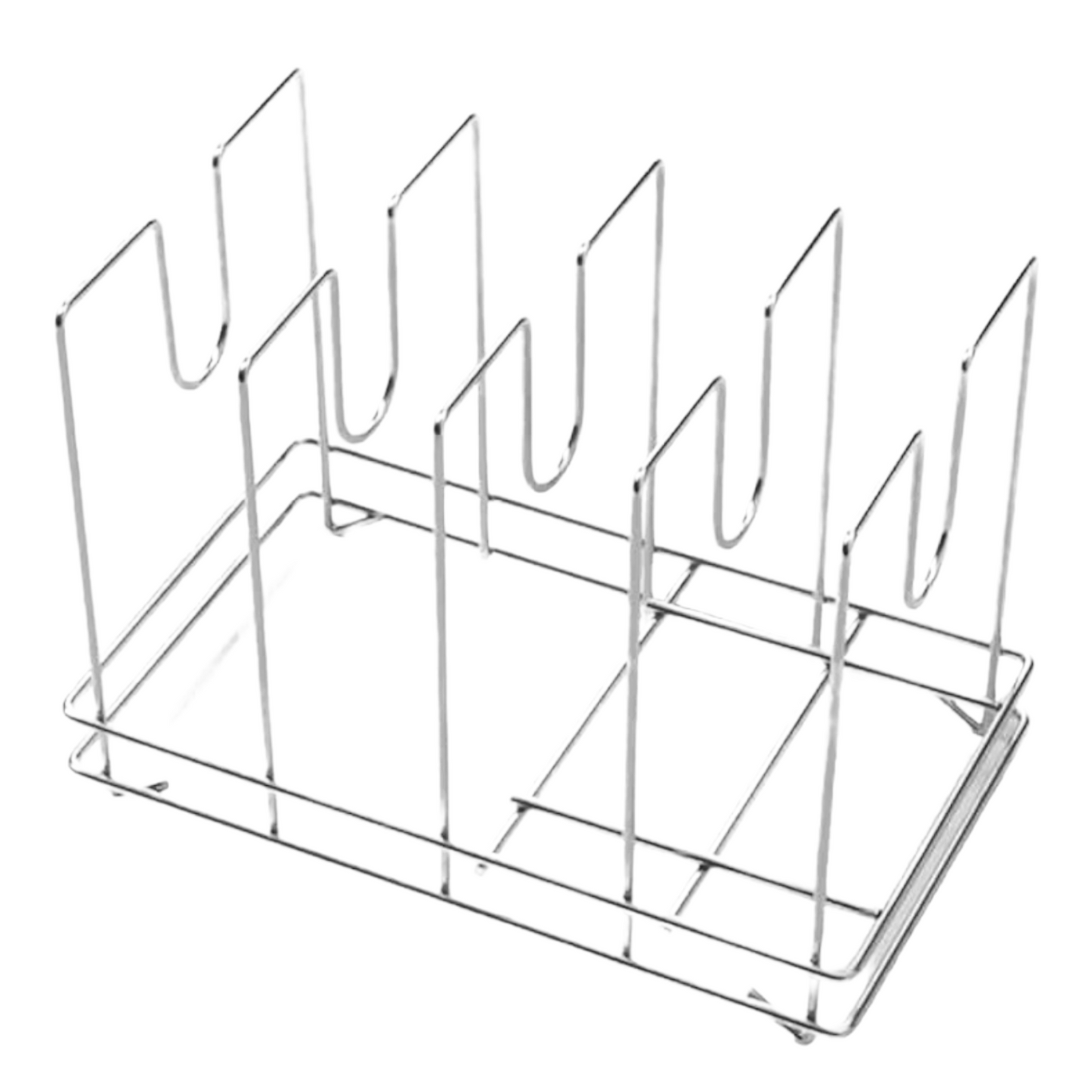 American Metalcraft Pizza Screen Rack 4 Slot Chrome - 18040