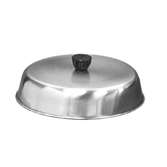 American Metalcraft Basting Cover 6" w/Knob Alum - BA-640-S