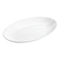 American Metalcraft Oval Melamine Platter White 18x12" - NPW18
