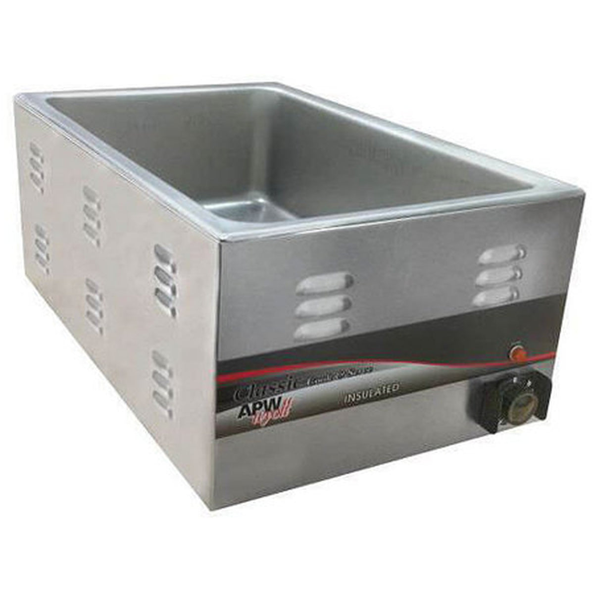 APW Wyott Classic Insulated Stainless Steel Countertop Cooker-Server 22 - CW-2Ai
