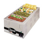 APW Wyott Classic Insulated Stainless Steel Countertop Cooker-Server - CW-3Ai