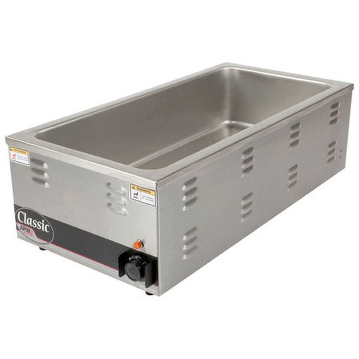 APW Wyott Insulated Stainless Steel Countertop Food Warmer 12" x 27" - W-43Vi