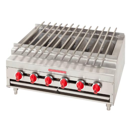 American Range Kebob Broiler 72″ Countertop, 360,000 BTU - ARKB-72