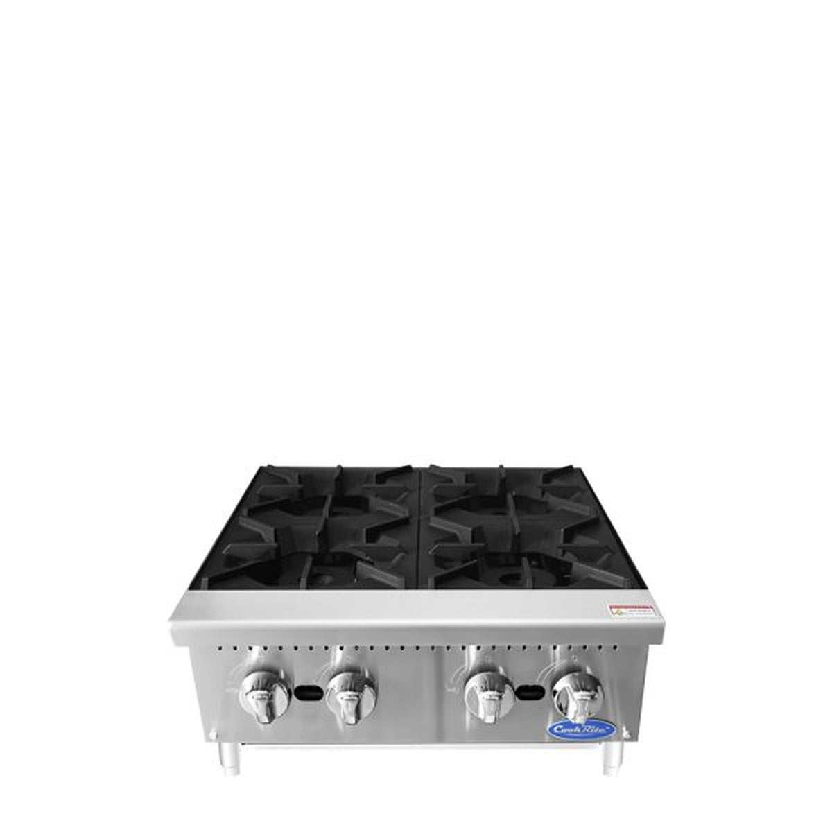 Atosa CookRite Stainless Steel Gas Hotplate 24" - 4 Burners ACHP-4*
