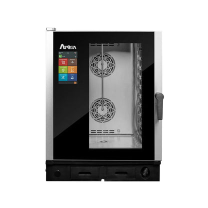 Atosa Electric Combi Oven Boiler-Free NSF 10-Pan Half-Size / GN 1/1 - AEC-1011E
