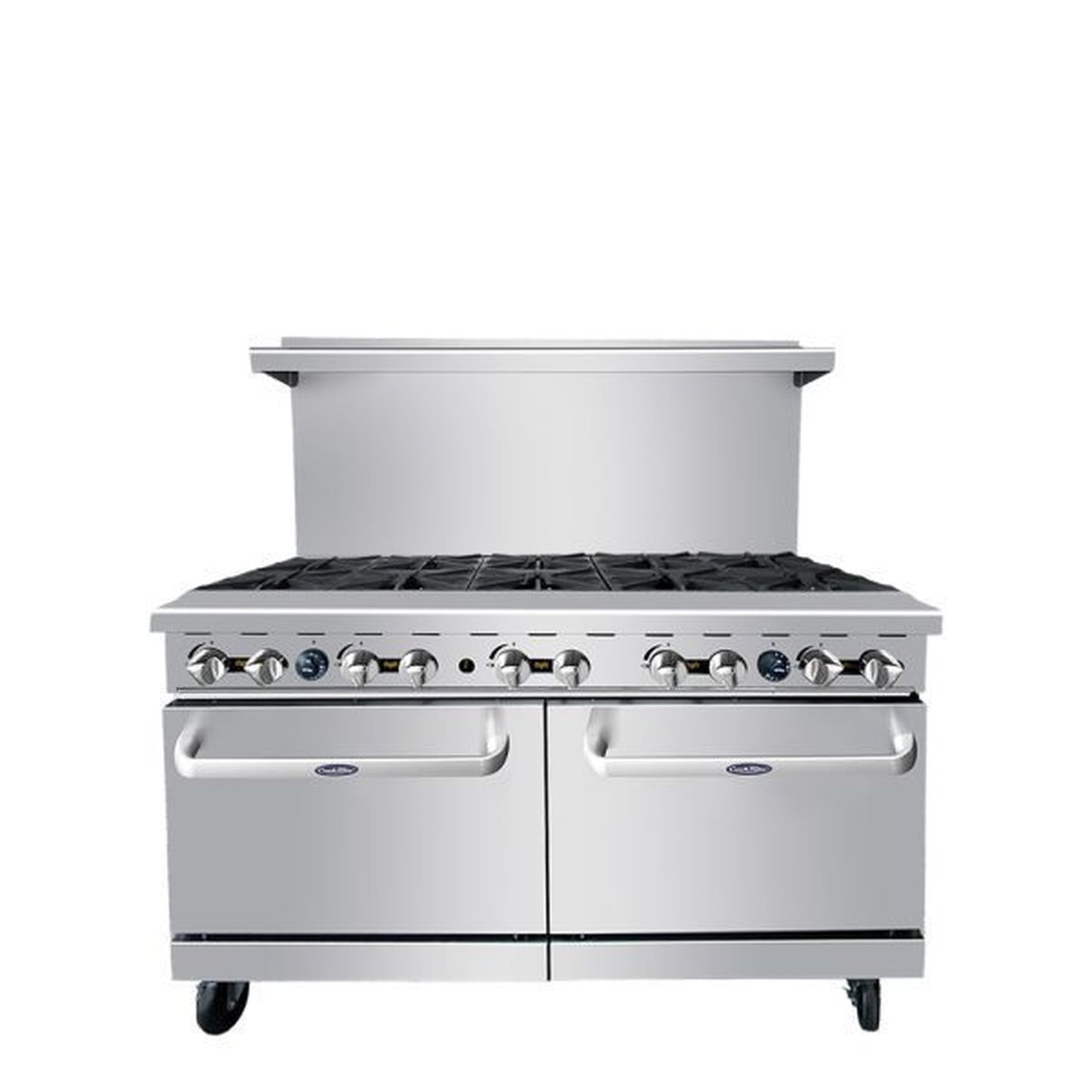 Atosa CookRite 60" Commercial Gas Range Stainless Steel 10-Burner Dual AGR-10B