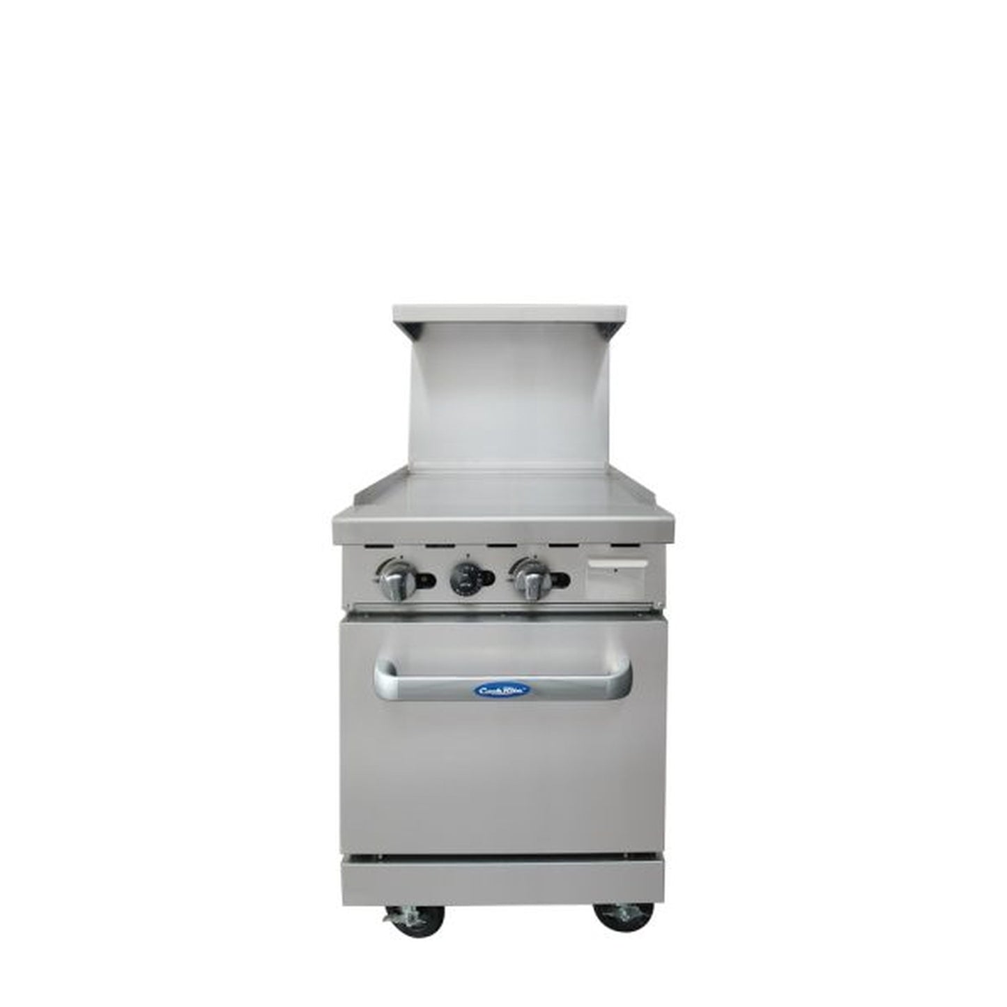 Atosa CookRite Commercial Gas Range Stainless Steel 24" Griddle Top AGR-24G