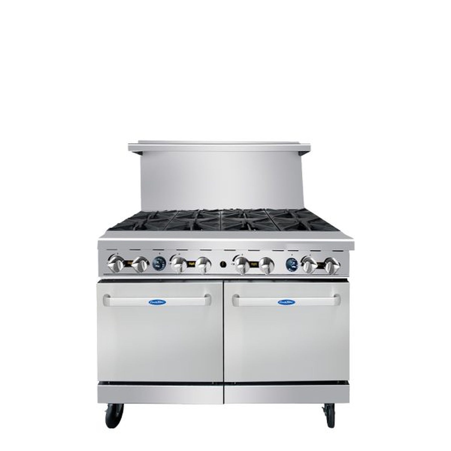 Atosa CookRite Commercial Gas Range Stainless Steel 48" - 8 Burners AGR-8B