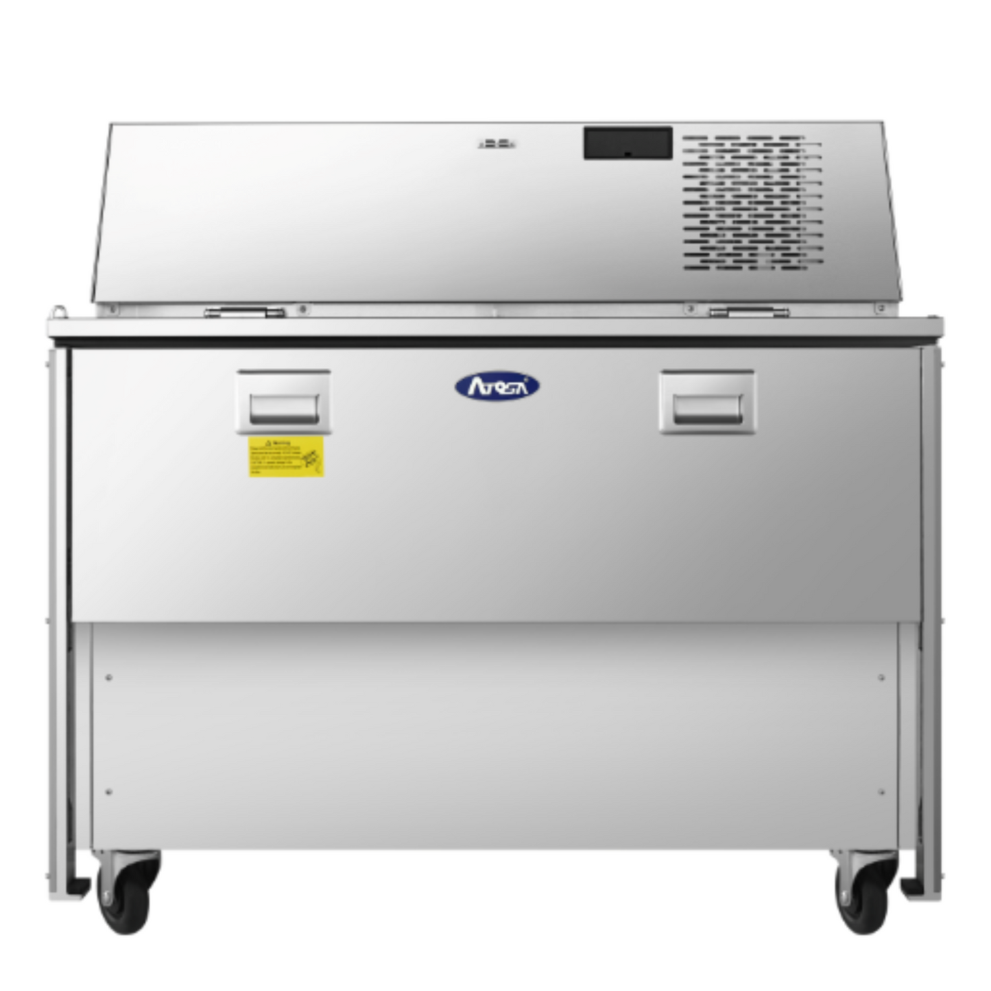 Atosa Forced Air Milk Cooler Stainless Steel Double-Access 49" - 12 - AMC-4902