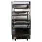 Atosa Open Air Merchandiser Black Stainless Steel 40" - AOM-40B