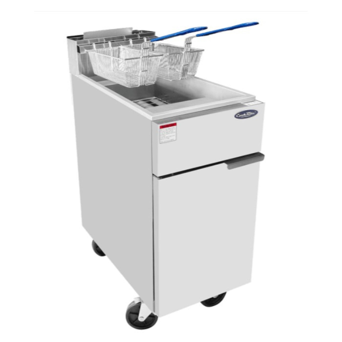 Freidora Atosa de 40 lb a gas LP - ATFS-40LP