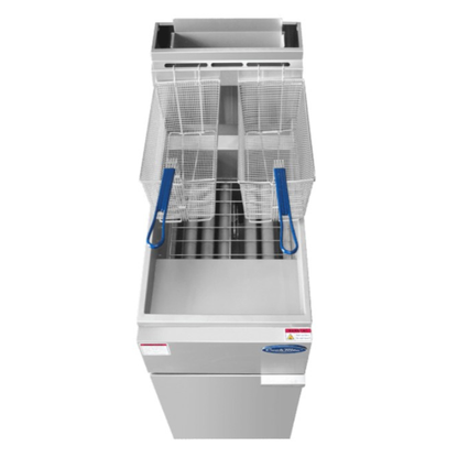 Freidora Atosa de 40 lb a gas LP - ATFS-40LP