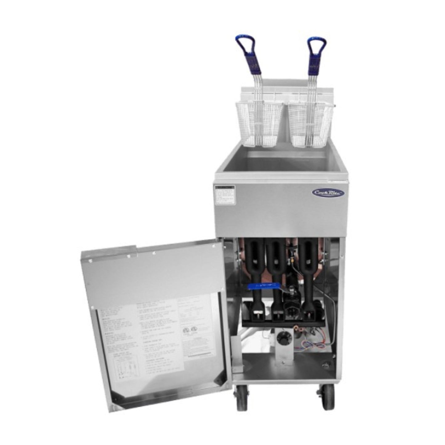 Freidora Atosa de 40 lb a gas LP - ATFS-40LP