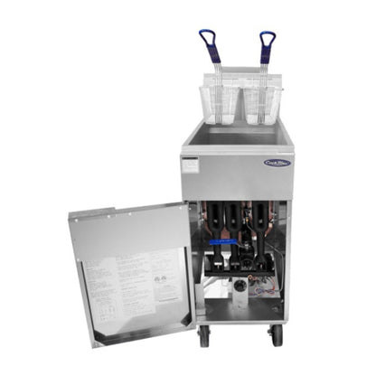 Freidora Atosa de 40 lb a gas LP - ATFS-40LP