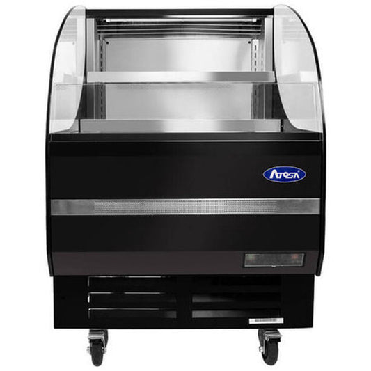 Atosa Horizontal Open Air Merchandiser Black 28" - ATHOM-28