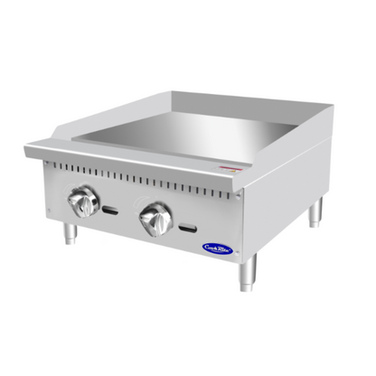 Atosa CookRite Manual Gas Griddle Stainless Steel 24" - ATMG-24 - NAT GAS