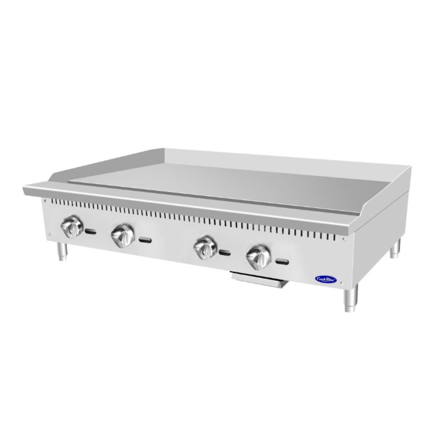 Plancha de gas comercial Atosa de 48" para encimera - ATMG-48