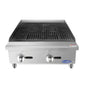 Atosa CookRite Radiant Charbroiler Stainless Steel Natural Gas 24" - ATRC-24