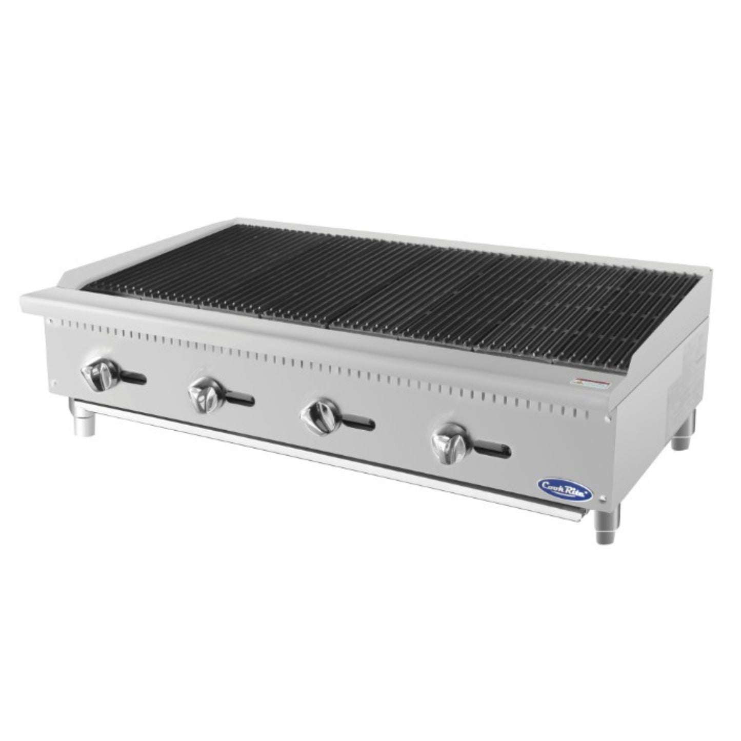 Atosa CookRite Radiant Charbroiler Natural Gas Countertop 48" - ATRC-48-NG