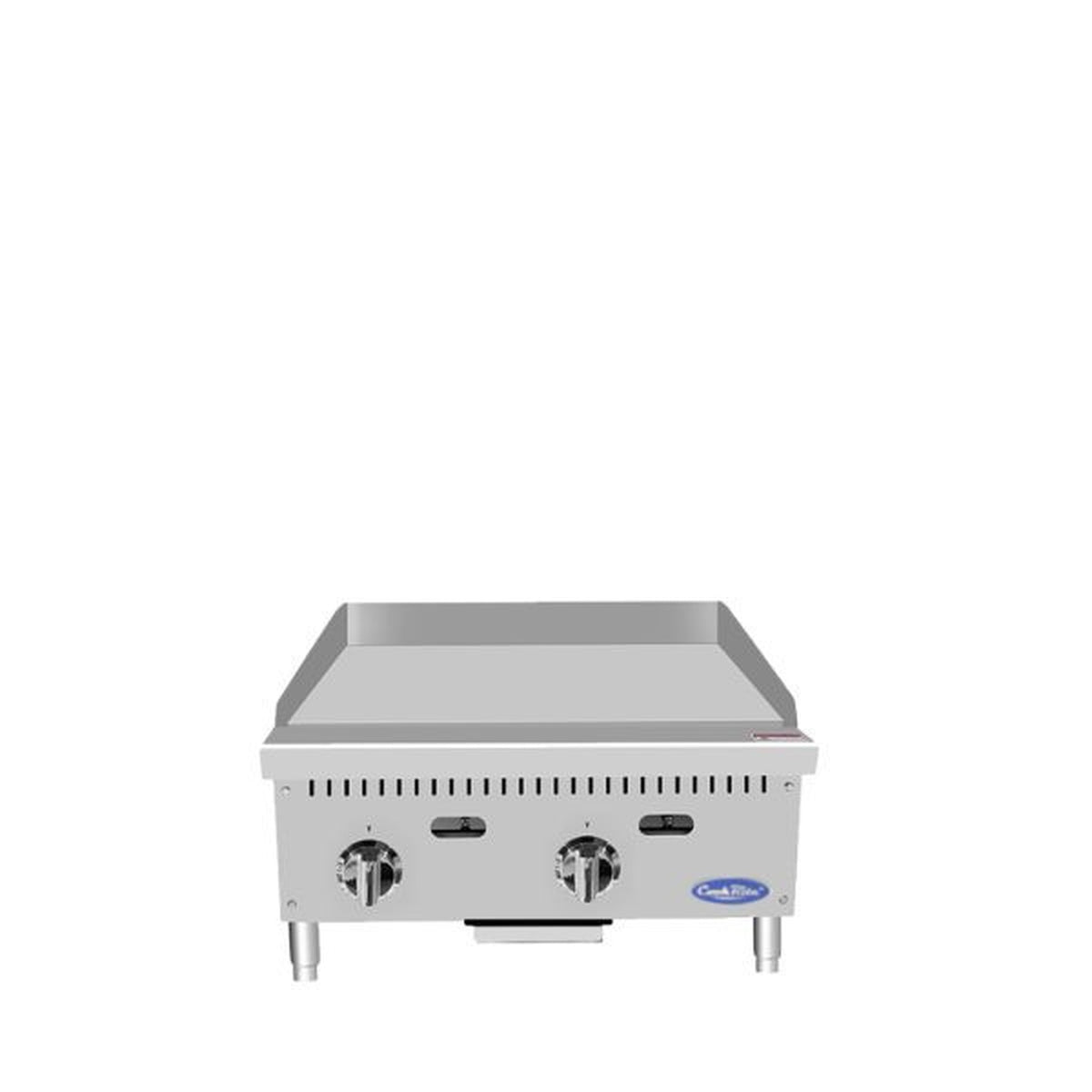 Atosa CookRite Thermostatic Gas Griddle 24" - 50,000 BTU ATTG-24*