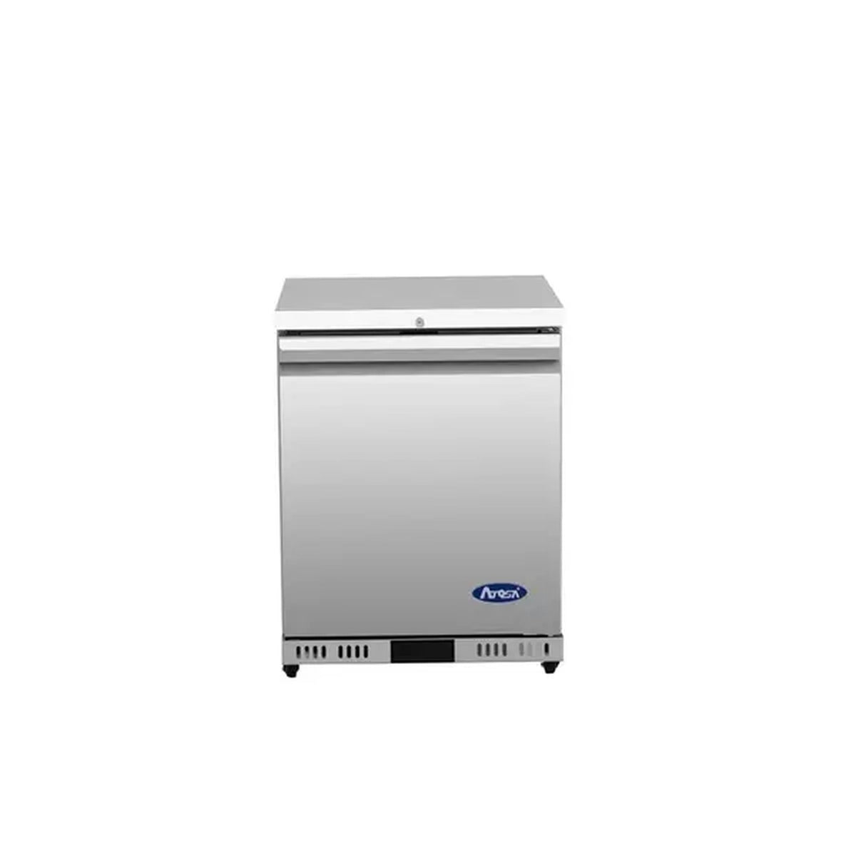 Atosa Undercounter Refrigerator Stainless Steel 24" 3.7 Cu. Ft. - 1 Door - AUR24SD