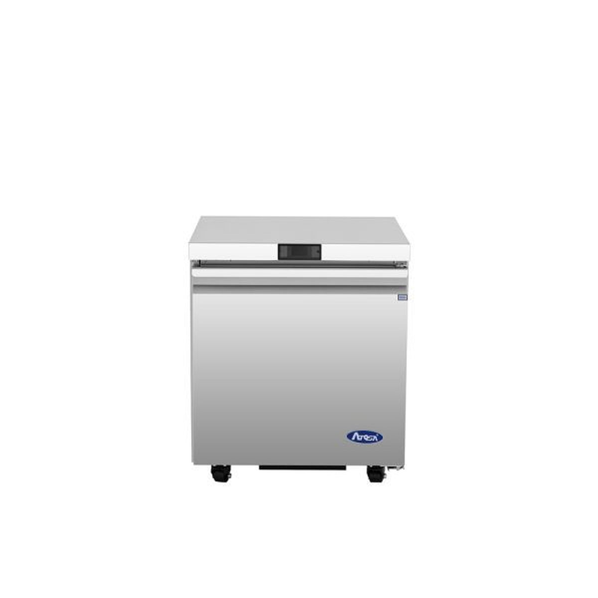 Atosa Undercounter Refrigerator Stainless Steel 27.5" Reversible Door AUR27SD