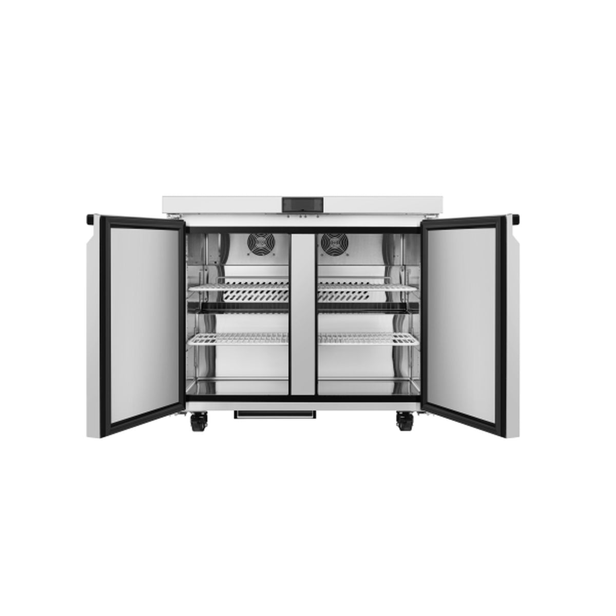 Atosa Stainless Steel Undercounter Refrigerator 36" - 2 Doors - AUR36SD