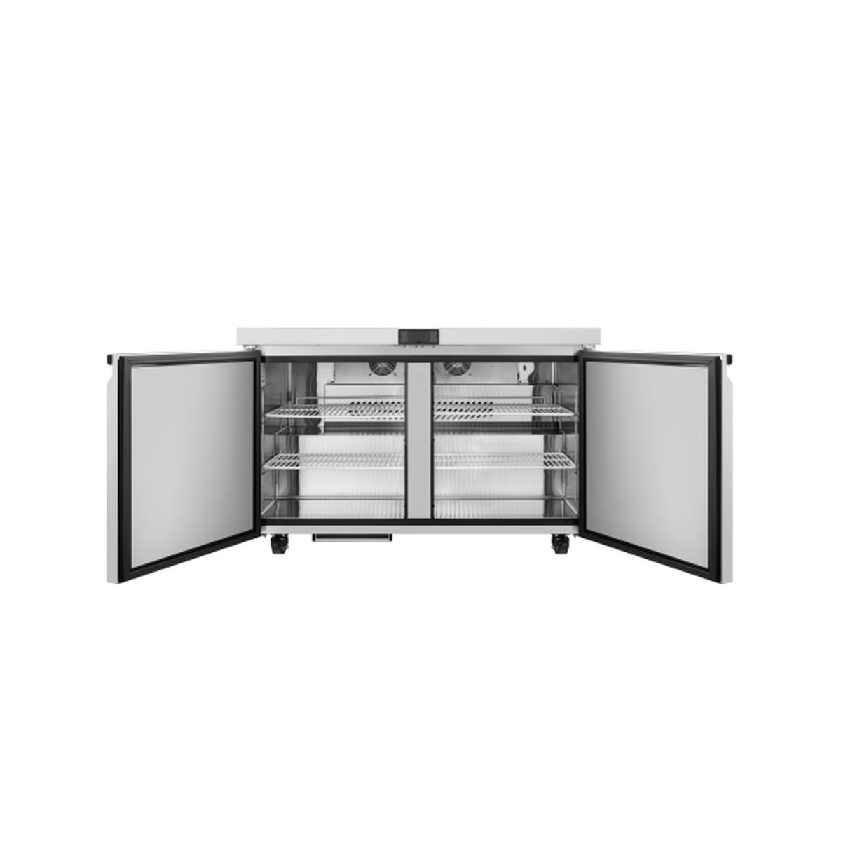 Atosa Stainless Steel Undercounter Refrigerator 48" - 2 Door AUR48SD