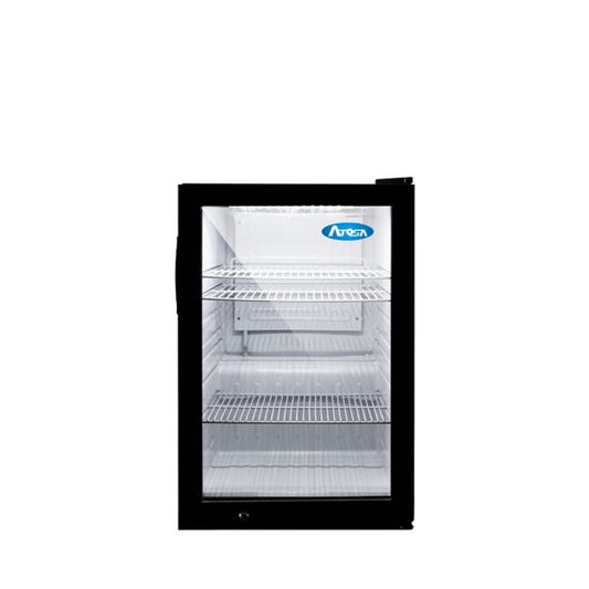 Atosa Countertop Glass Door Merchandiser Cooler 2.4 Cu. Ft. CTD-3