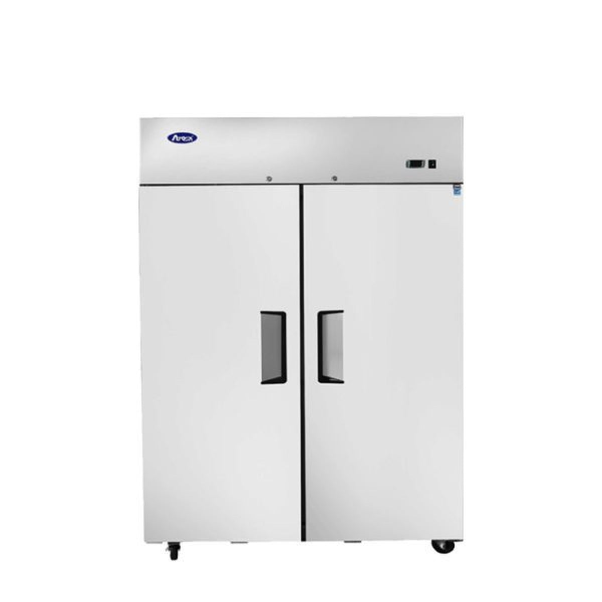 Atosa 2-Door Top Mount Reach-In Refrigerator Stainless Steel 43.2 Cu - MBF8005GR