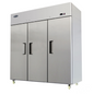 Atosa 3-Door Stainless Steel Top Mount Reach-In Refrigerator 64.9 - MBF8006GR