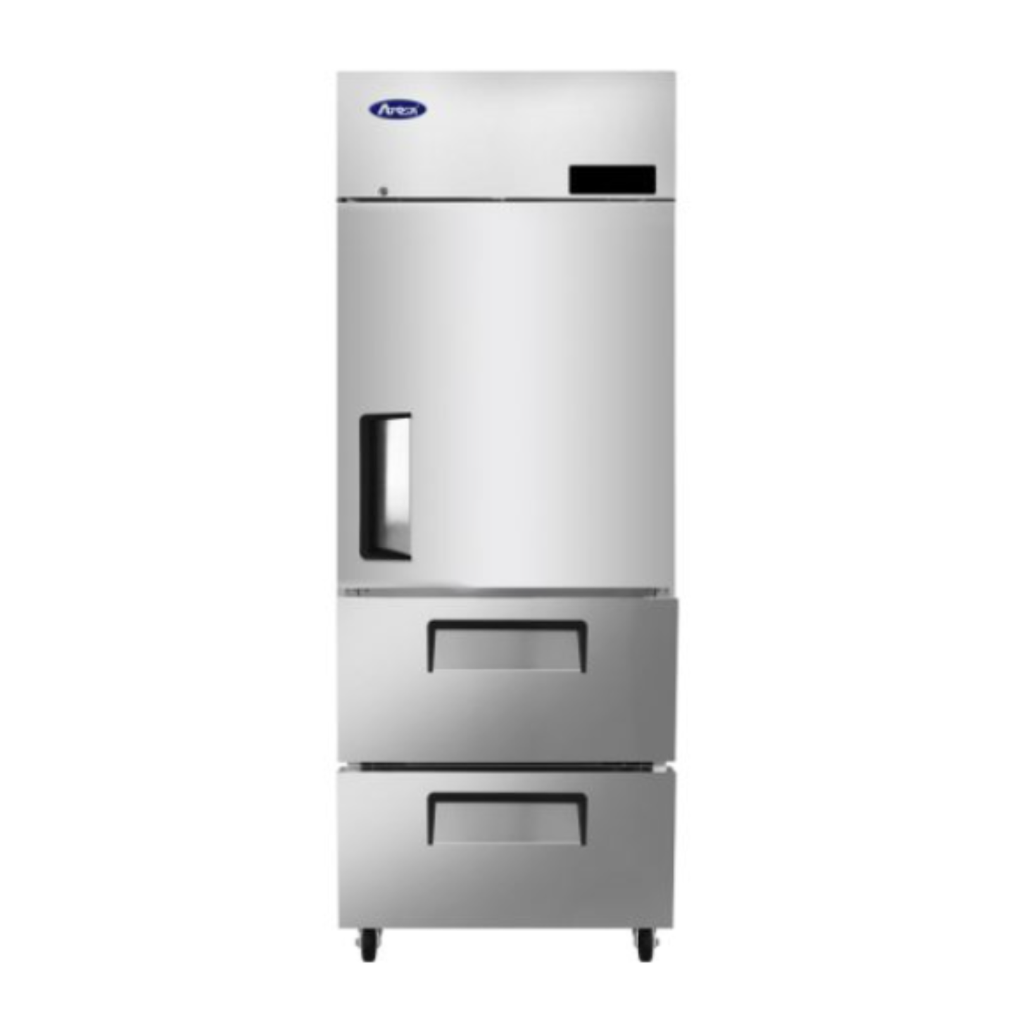 Atosa Top Mount Reach-In Freezer Stainless Steel 1 Door/2 Drawers - MBF8021GR