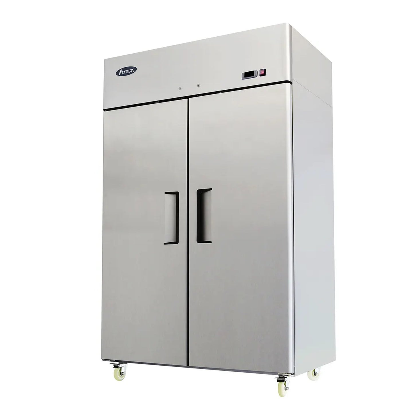 Atosa 2-Section Dual Temp Reach-In Refrigerator/Freezer Stainless - MBF8129GR