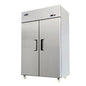 Atosa 2-Section Dual Temp Reach-In Refrigerator/Freezer Stainless - MBF8129GR