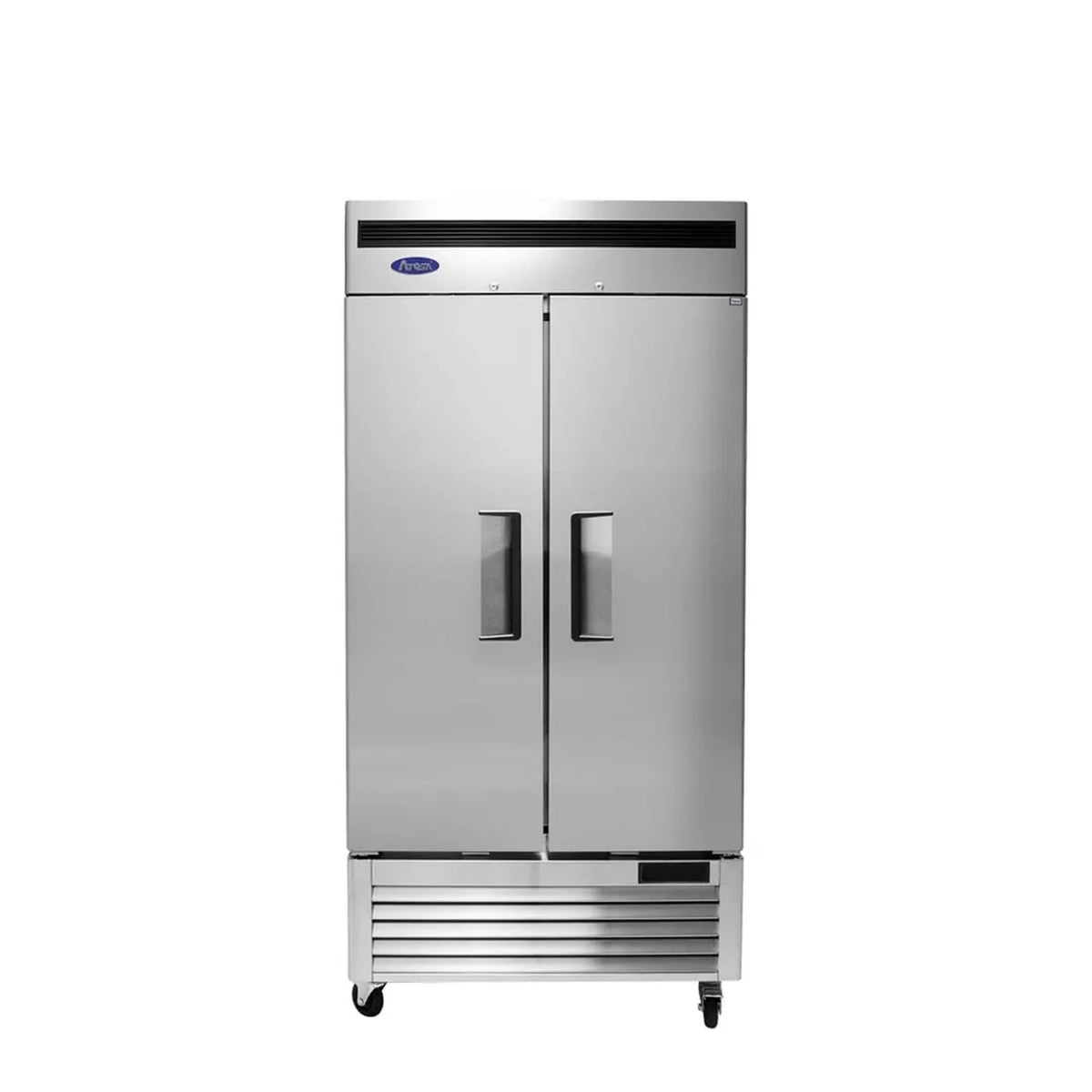 Atosa 2-Door Bottom Mount Stainless Reach-In Refrigerator 28.5 Cu Ft - MBF8506GR
