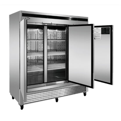 Atosa 3-Door Stainless Steel Reach-In Refrigerator 68 cu. ft. - MBF8508GR
