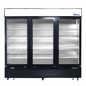Atosa 3-Door Glass Bottom Mount Merchandiser Refrigerator 69.5 Cu Ft - MCF8724GR